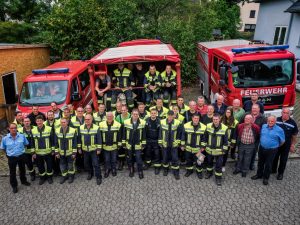 Übung der Freiwilligen Feuerwehr Walsdorf